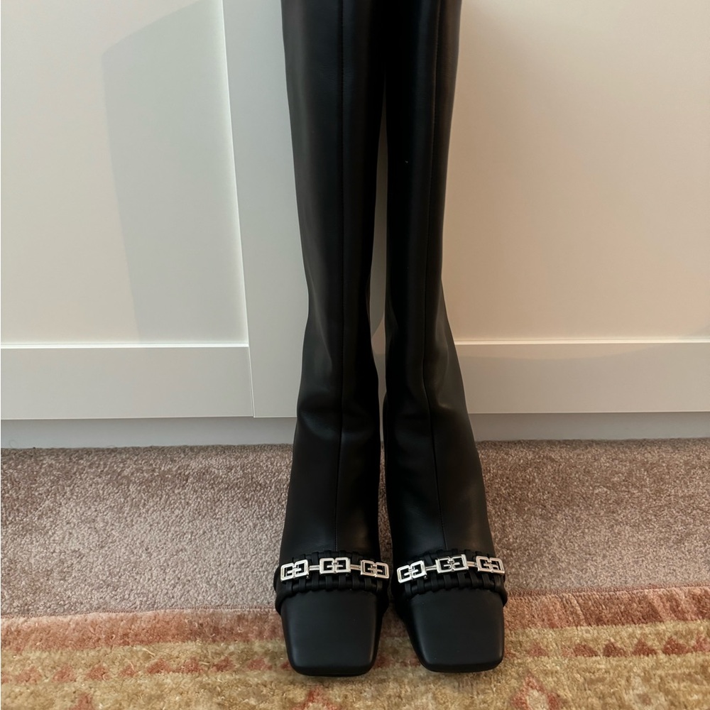 Black boots